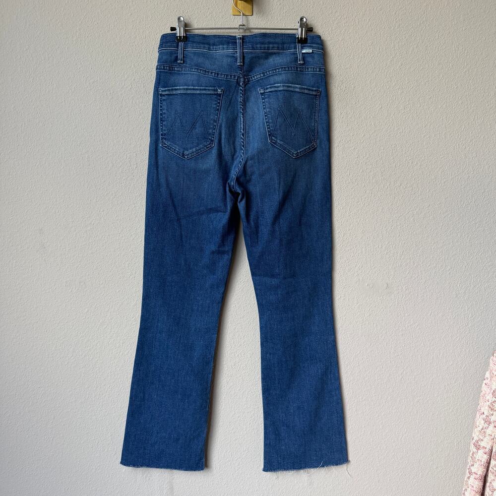 MOTHER The Hustler Ankle Fray Jeans in Wish On A Star Size 28 - Picture 3 of 8